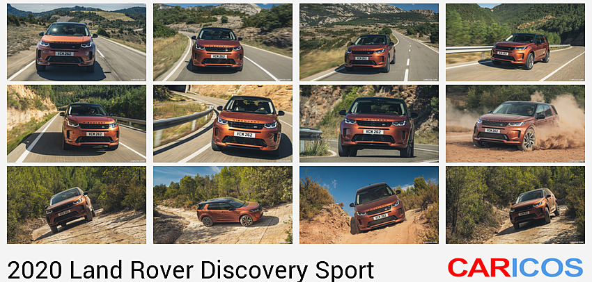 Land Rover Discovery Sport | 2020MY |  (Color: Namib Orange) | Front