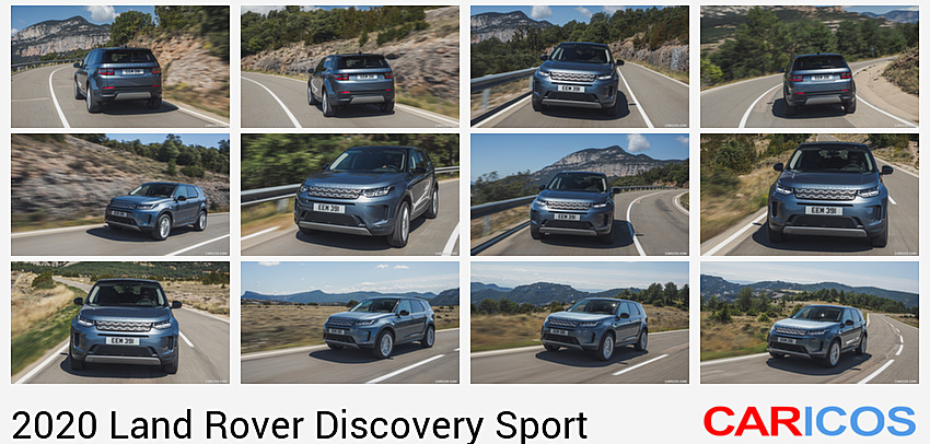 Land Rover Discovery Sport | 2020MY |  (Color: Byron Blue) | Rear