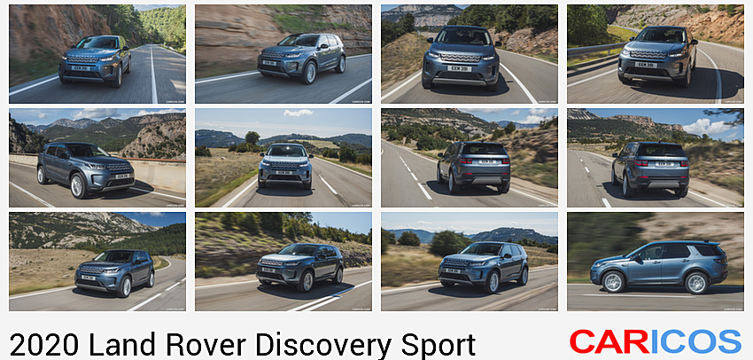 Land Rover Discovery Sport | 2020MY |  (Color: Byron Blue) | Front