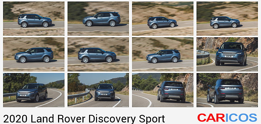 Land Rover Discovery Sport | 2020MY |  (Color: Byron Blue) | Side
