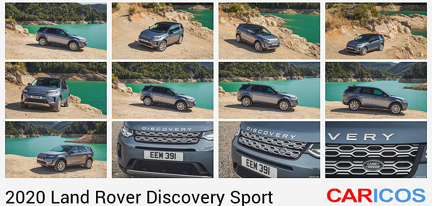 Land Rover Discovery Sport | 2020MY |  (Color: Byron Blue) | Side