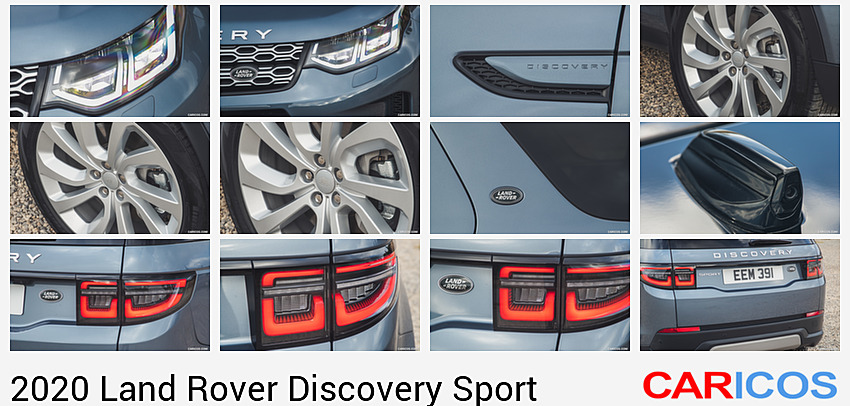 Land Rover Discovery Sport | 2020MY |  (Color: Byron Blue) | Headlight