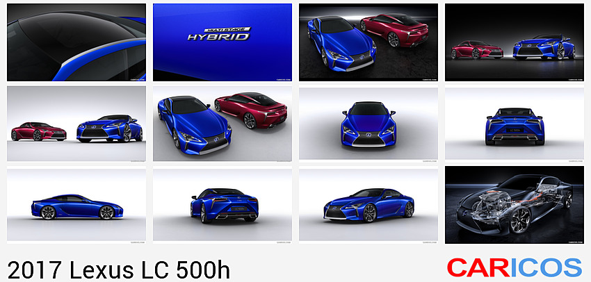 Lexus LC 500h | 2017MY | Roof