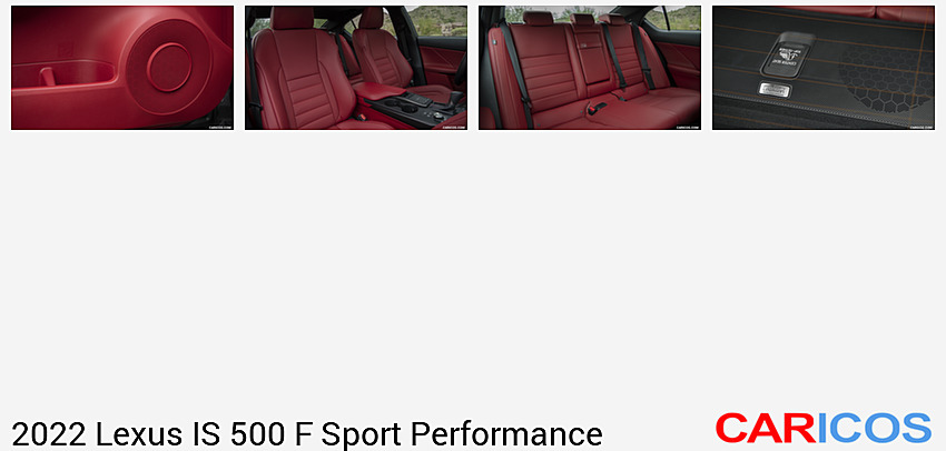Lexus IS 500 F Sport Performance | 2022MY | Interior, Detail