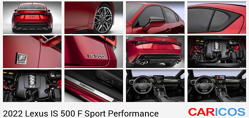 Lexus IS 500 F Sport Performance | 2022MY | Rear