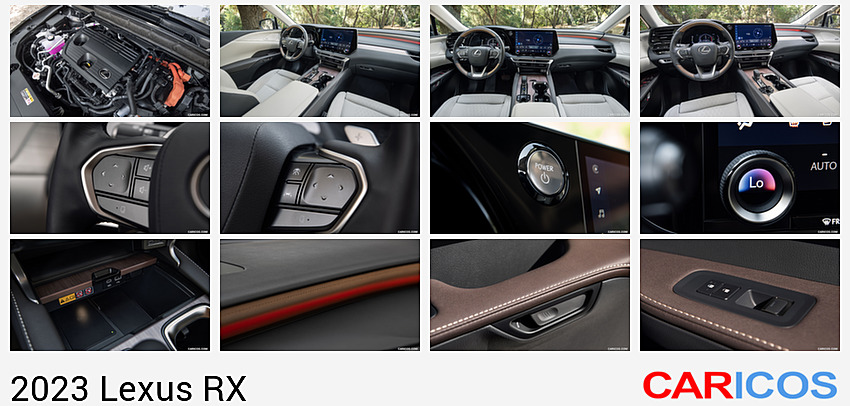 Lexus RX | 2023MY |  450h+ Luxury PHEV (Color: Sonic Grey) | Engine