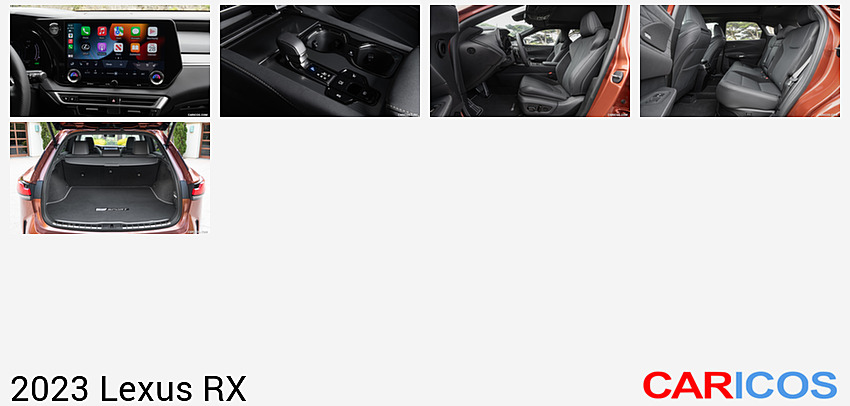 Lexus RX | 2023MY |  500h F SPORT DIRECT4 (Color: Sonic Copper) | Central Console