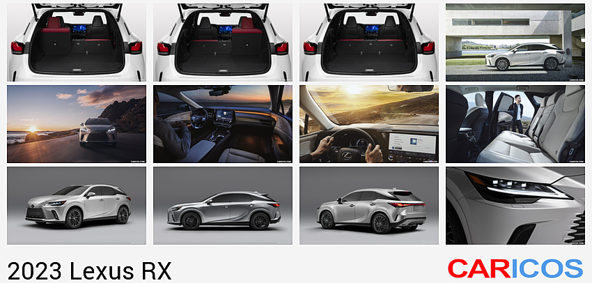 Lexus RX | 2023MY |  500h F SPORT Performance | Trunk