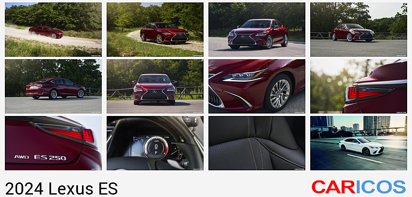 Lexus ES | 2024MY |  250 AWD Luxury | Front Three-Quarter