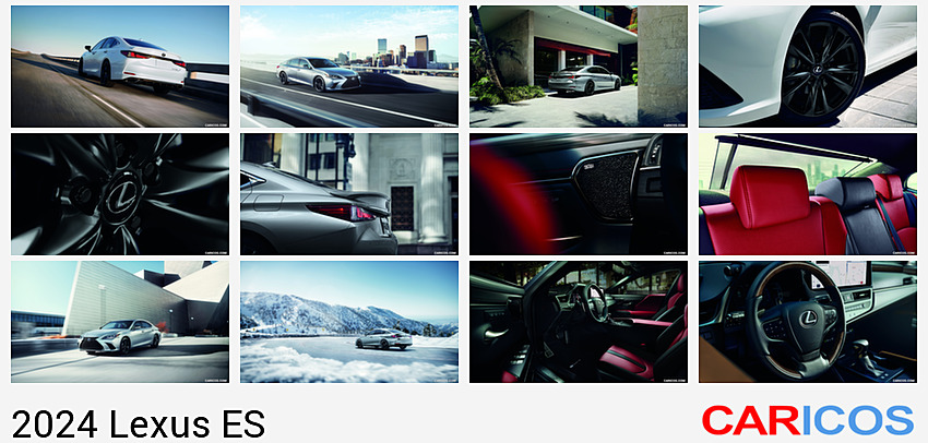 Lexus ES | 2024MY |  350 | Rear Three-Quarter