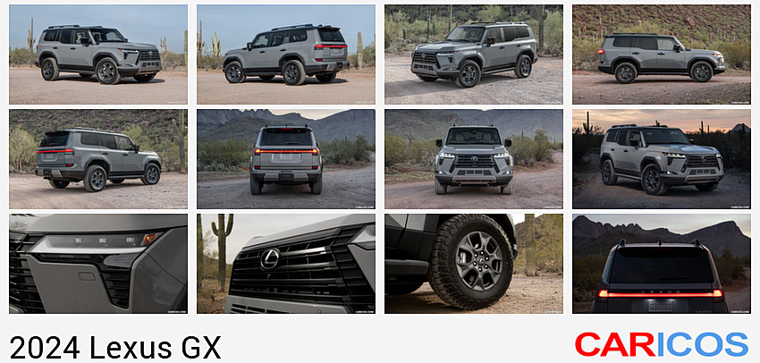 Lexus GX | 2024MY |  Overtrail (Color: Incognito) | Front Three-Quarter
