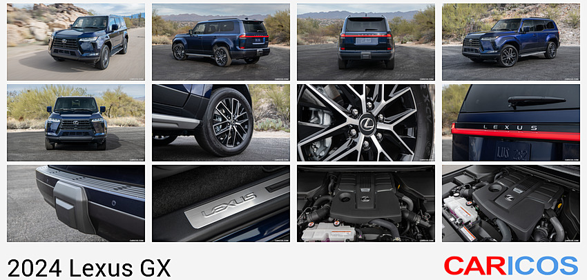 Lexus GX | 2024MY |  Premium (Color: Nightfall Mica) | Front Three-Quarter