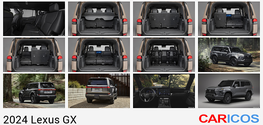Lexus GX | 2024MY |  550 Overtrail | Interior, Rear Seats