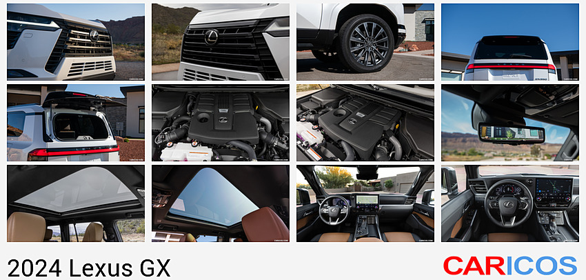 Lexus GX | 2024MY |  Luxury (Color: Eminent White Pearl) | Grille