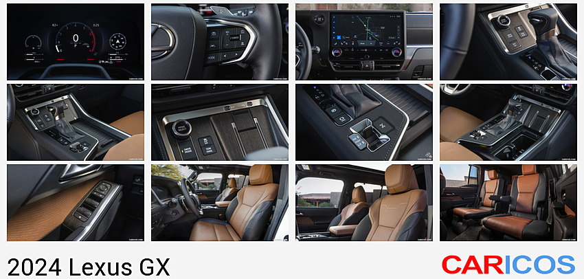 Lexus GX | 2024MY |  Luxury (Color: Eminent White Pearl) | Digital Instrument Cluster