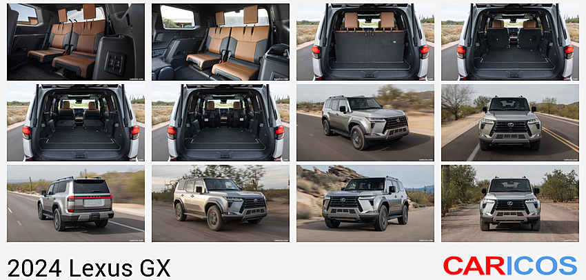 Lexus GX | 2024MY |  Luxury (Color: Eminent White Pearl) | Interior, Third Row Seats