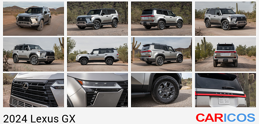 Lexus GX | 2024MY |  Overtrail (Color: Atomic Silver) | Front Three-Quarter