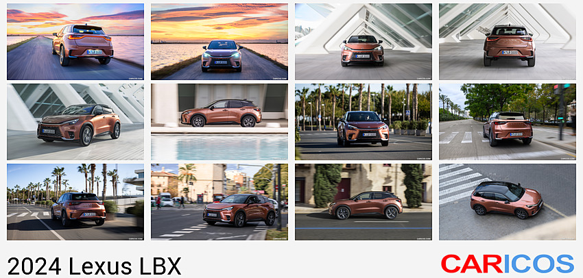 Lexus LBX | 2024MY |  Cool (Color: Bi-Tone Sonic Copper) | Rear