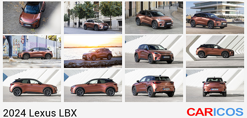 Lexus LBX | 2024MY |  Cool (Color: Bi-Tone Sonic Copper) | Top