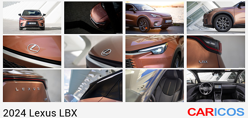 Lexus LBX | 2024MY |  Cool (Color: Bi-Tone Sonic Copper) | Front