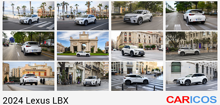 Lexus LBX | 2024MY |  Relax (Color: Sonic Quartz) | Front Three-Quarter