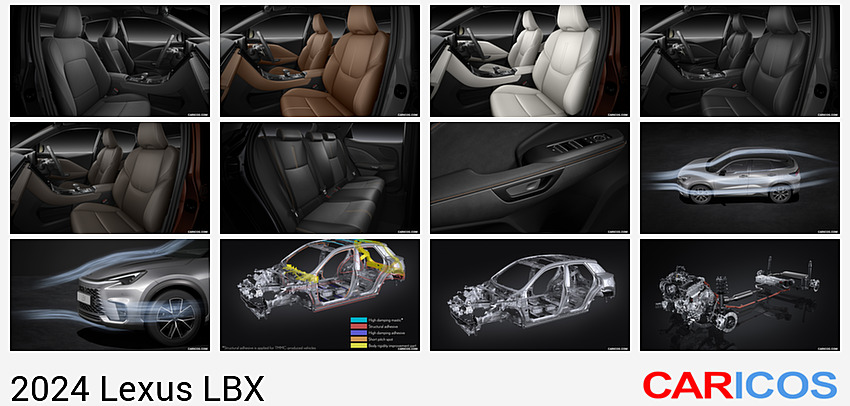 Lexus LBX | 2024MY | Interior, Front Seats