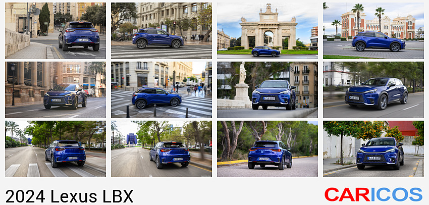 Lexus LBX | 2024MY |  Elegant (Color: Blue) | Rear