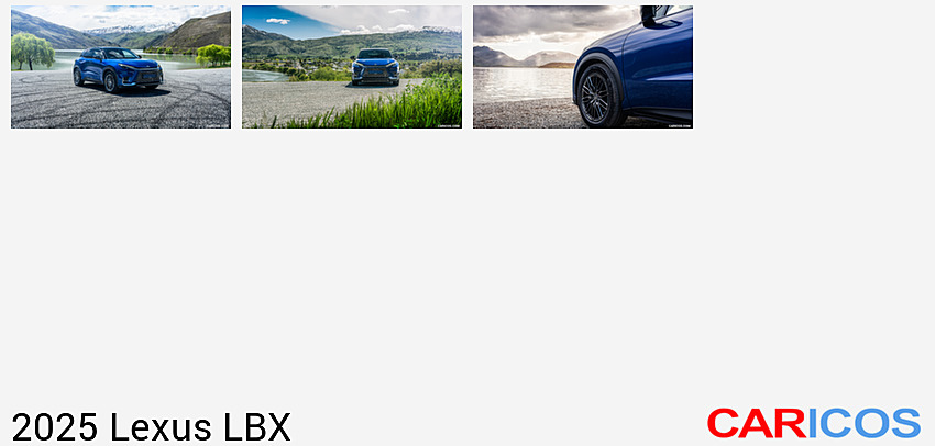 Lexus LBX | 2025MY | Front Three-Quarter