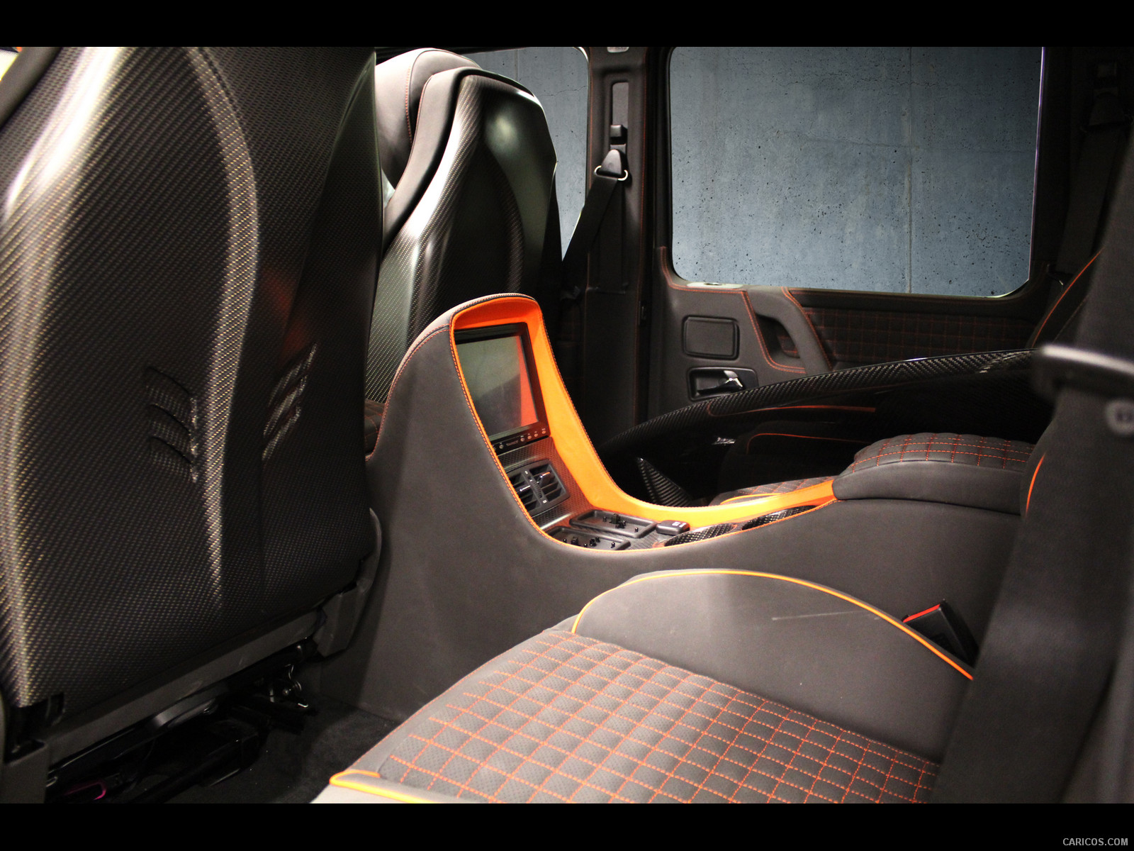 11 Mansory Mercedes Benz G Class Interior Rear Seats Caricos