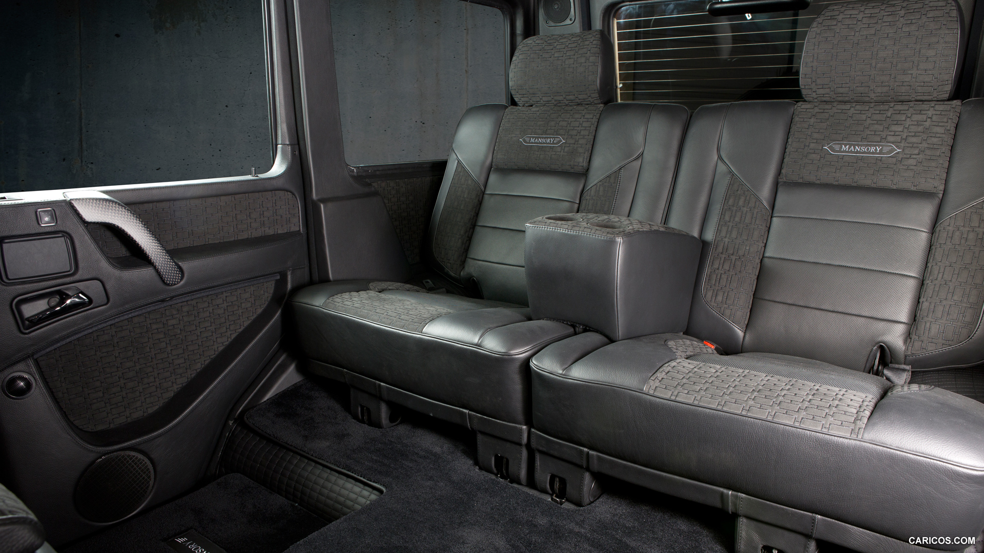 14 Mansory Gronos Based On Mercedes Benz G Class Amg Interior Rear Seats Hd Wallpaper 6