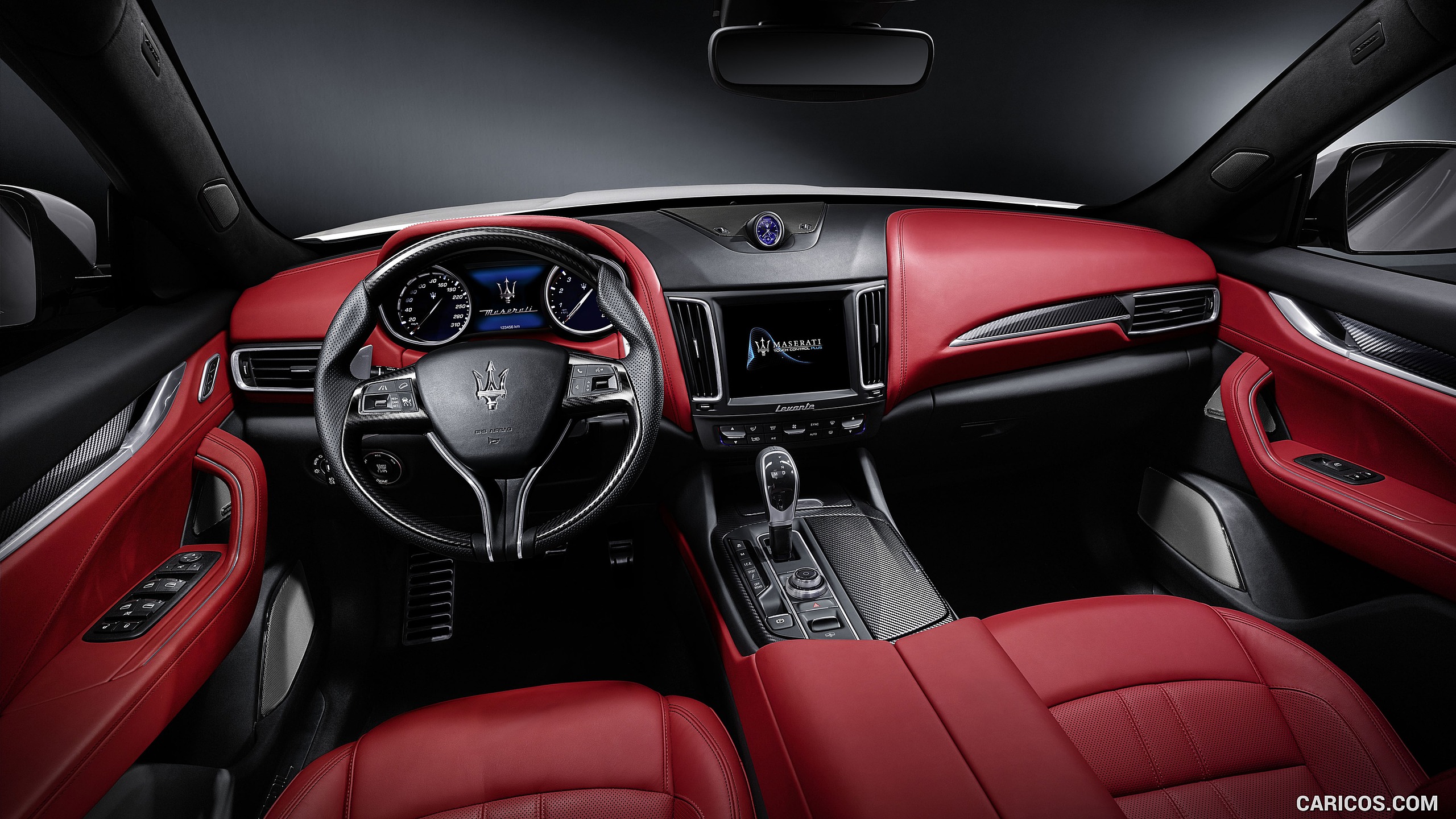 2017 Maserati Levante Interior Cockpit Hd Wallpaper 6