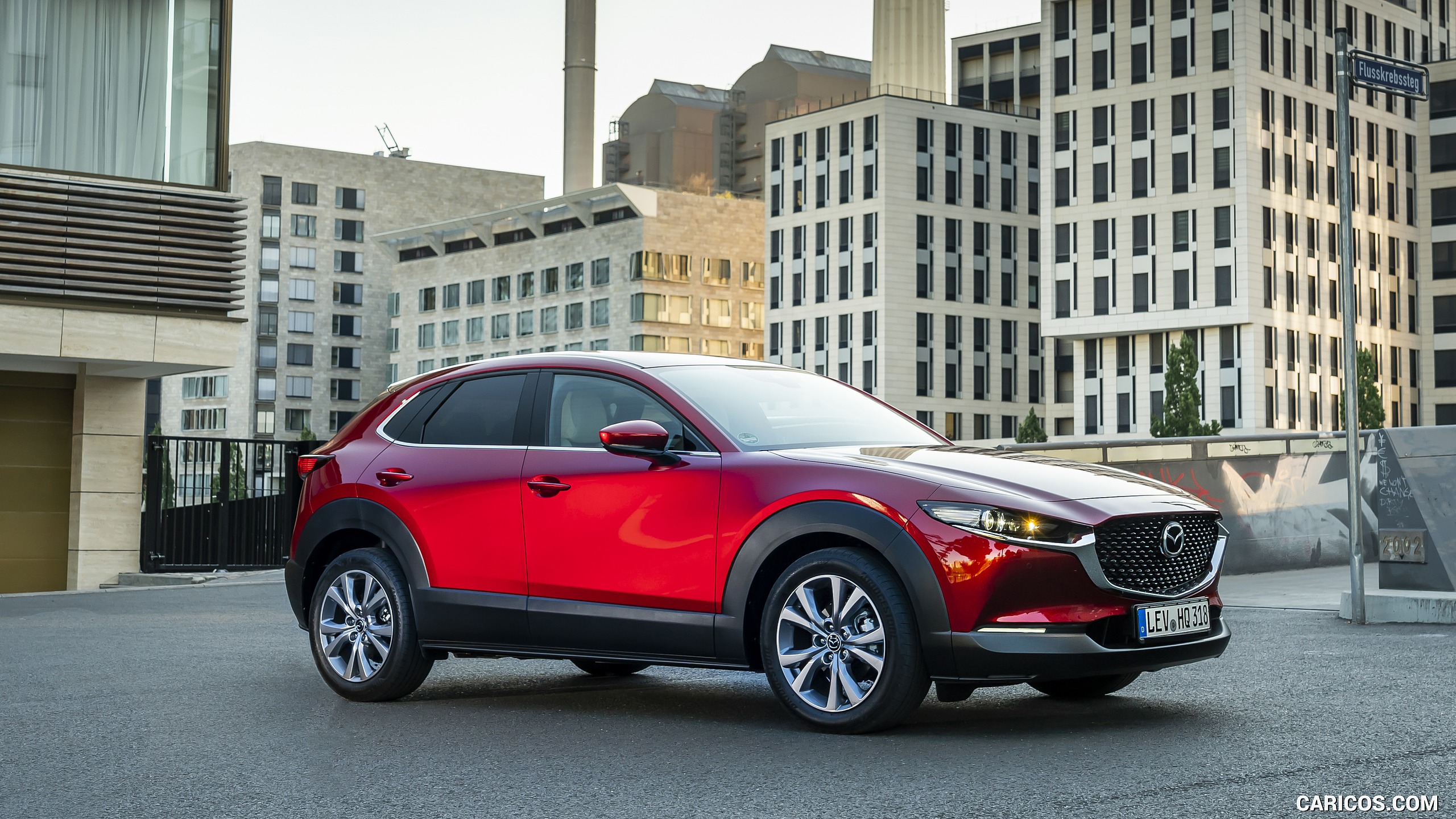 2020 Mazda CX-30 (Color: Soul Red Crystal) - Front Three ...