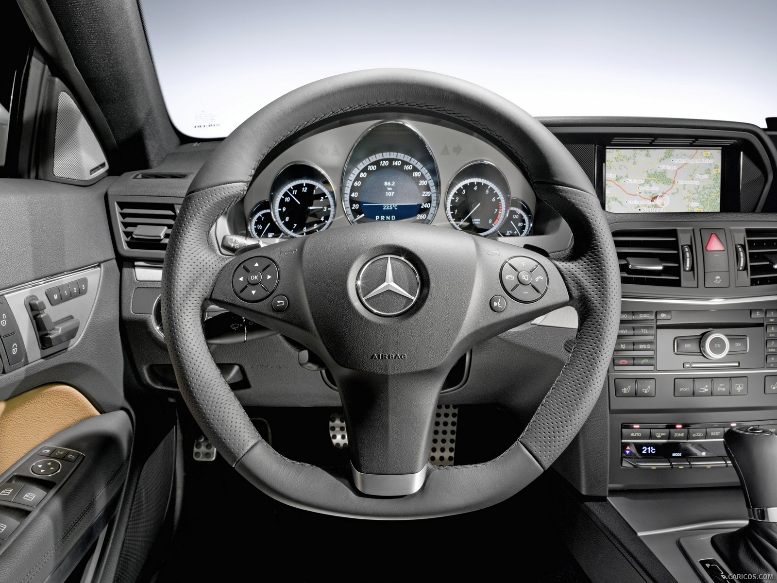 2010 Mercedes Benz E Class Coupe Interior Steering Wheel