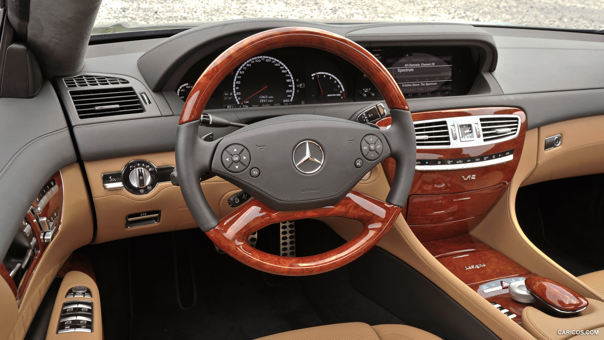Mercedes-Benz CL65 AMG (2011)  - Interior, #29 of 37