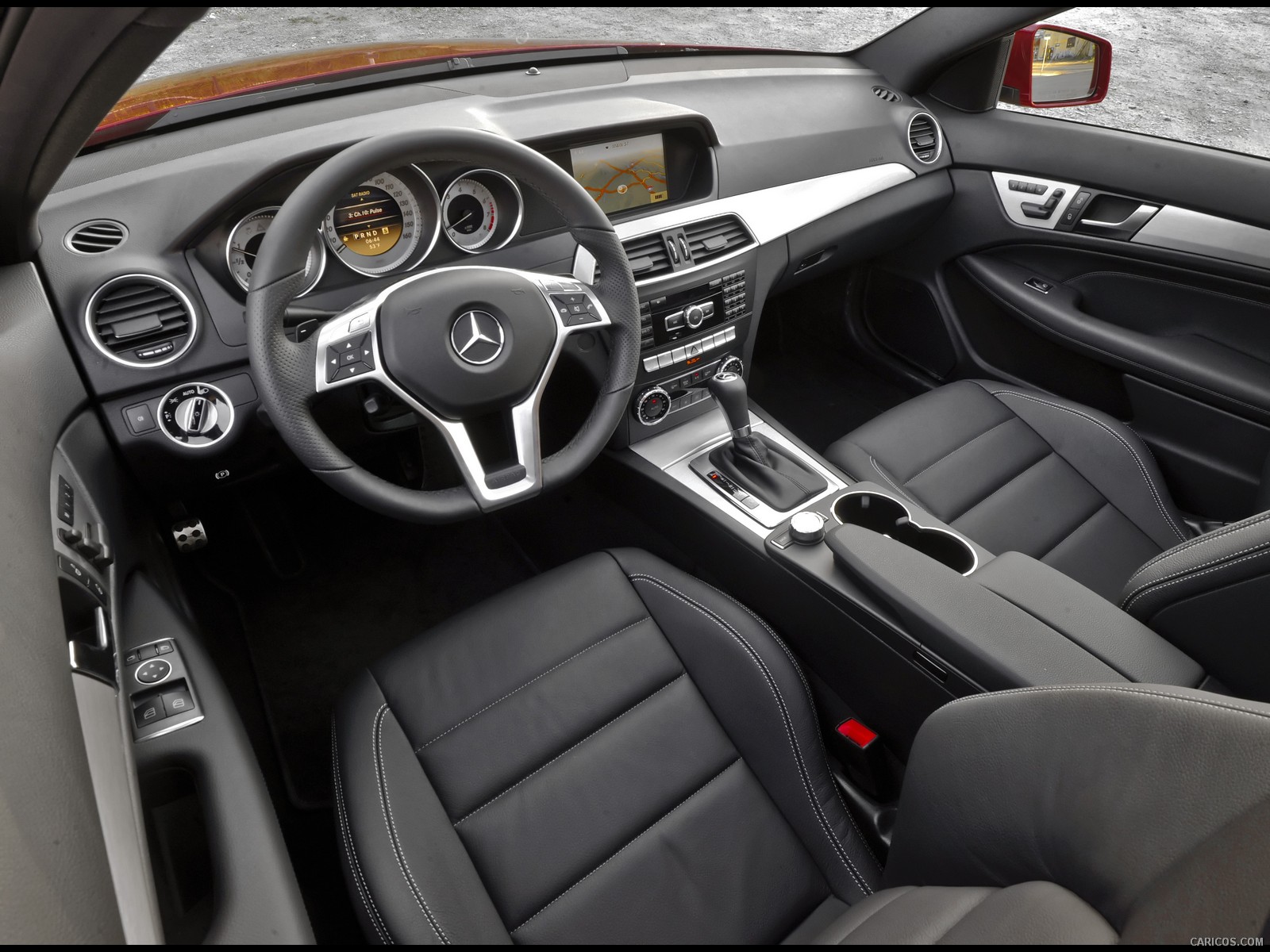 Mercedes Benz C Class Coupe 2012 C350 Interior