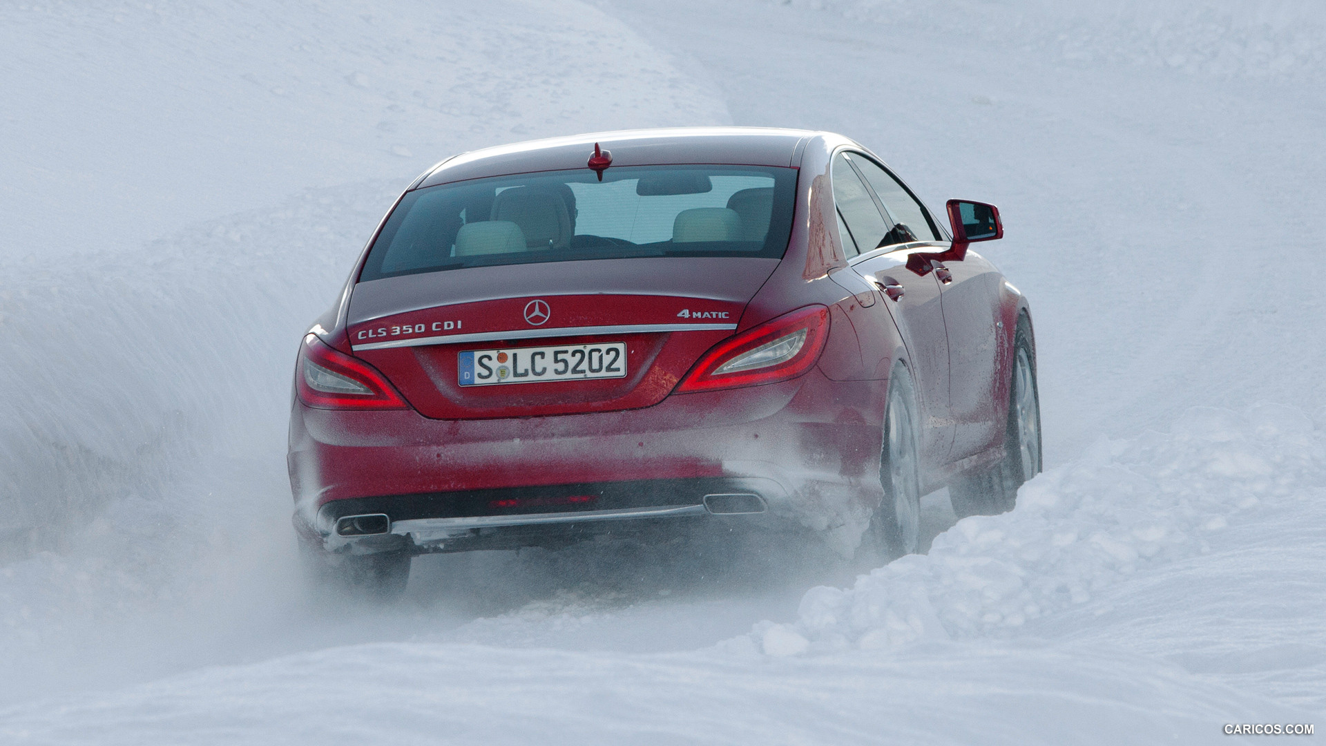 Mercedes-Benz CLS350 CDI 4MATIC (2012)  - Rear Angle , #8 of 15