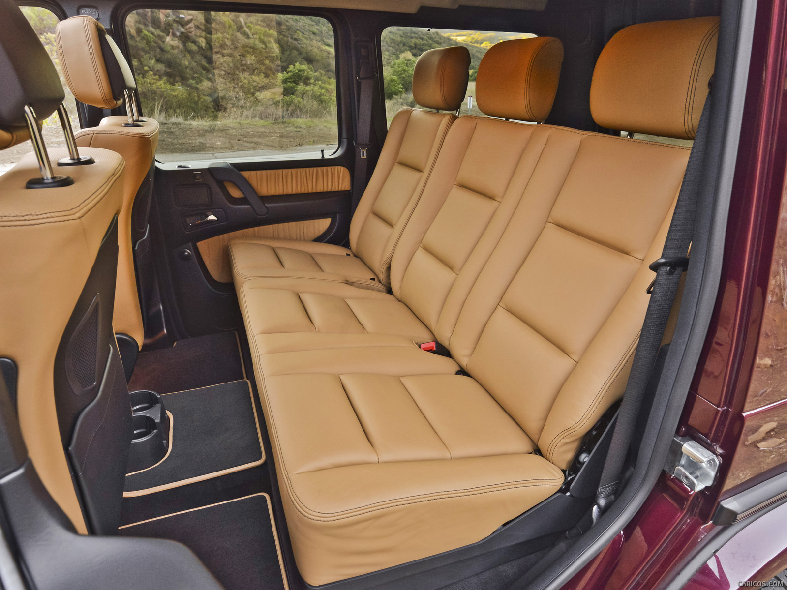 2013 Mercedes Benz G550 Interior Rear Seats Hd Wallpaper 69