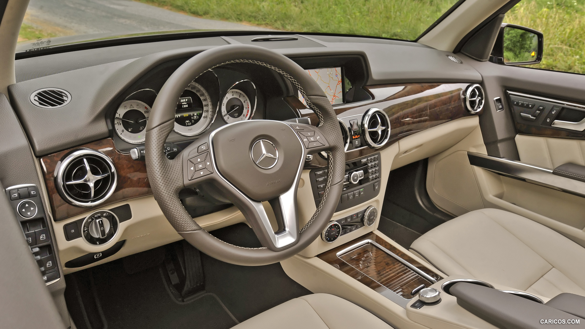 2013 Mercedes Benz Glk 350 4matic Interior Hd Wallpaper 59