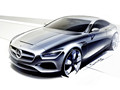 Mercedes-Benz S-Class Coupe Concept (2013)  - Design Sketch