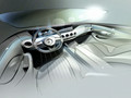 Mercedes-Benz S-Class Coupe Concept (2013) Interior - Design Sketch