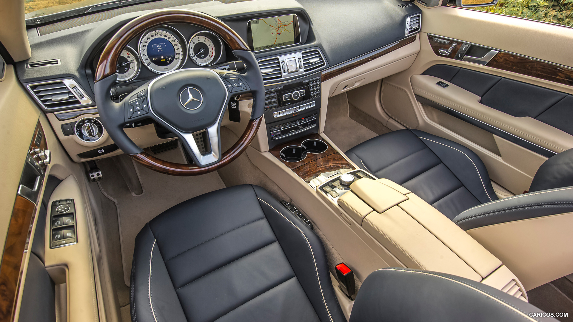 14 Mercedes Benz E Class 50 Cabriolet Interior Caricos