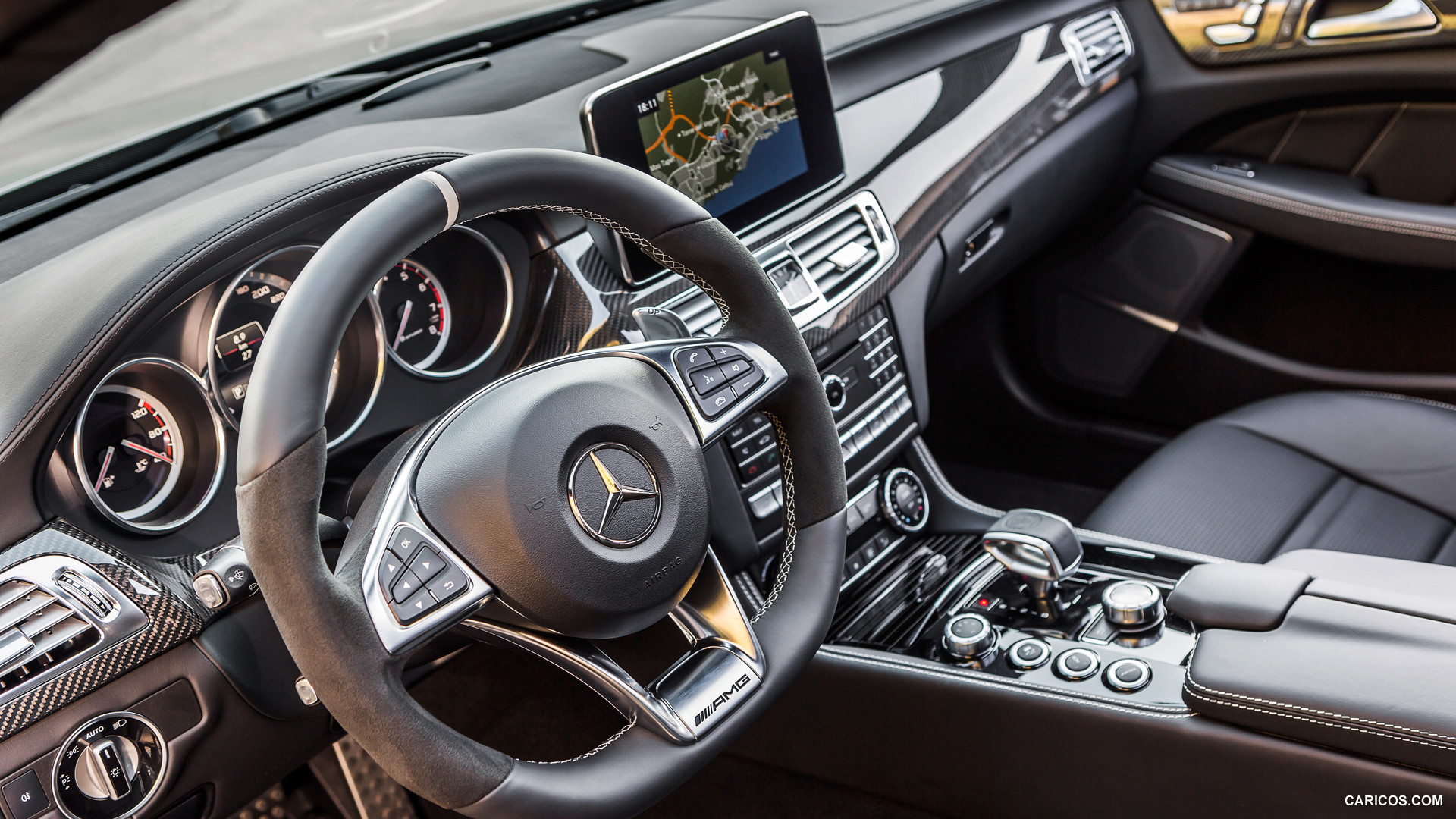 2015 Mercedes Benz Cls 63 Amg Shooting Brake Interior Hd