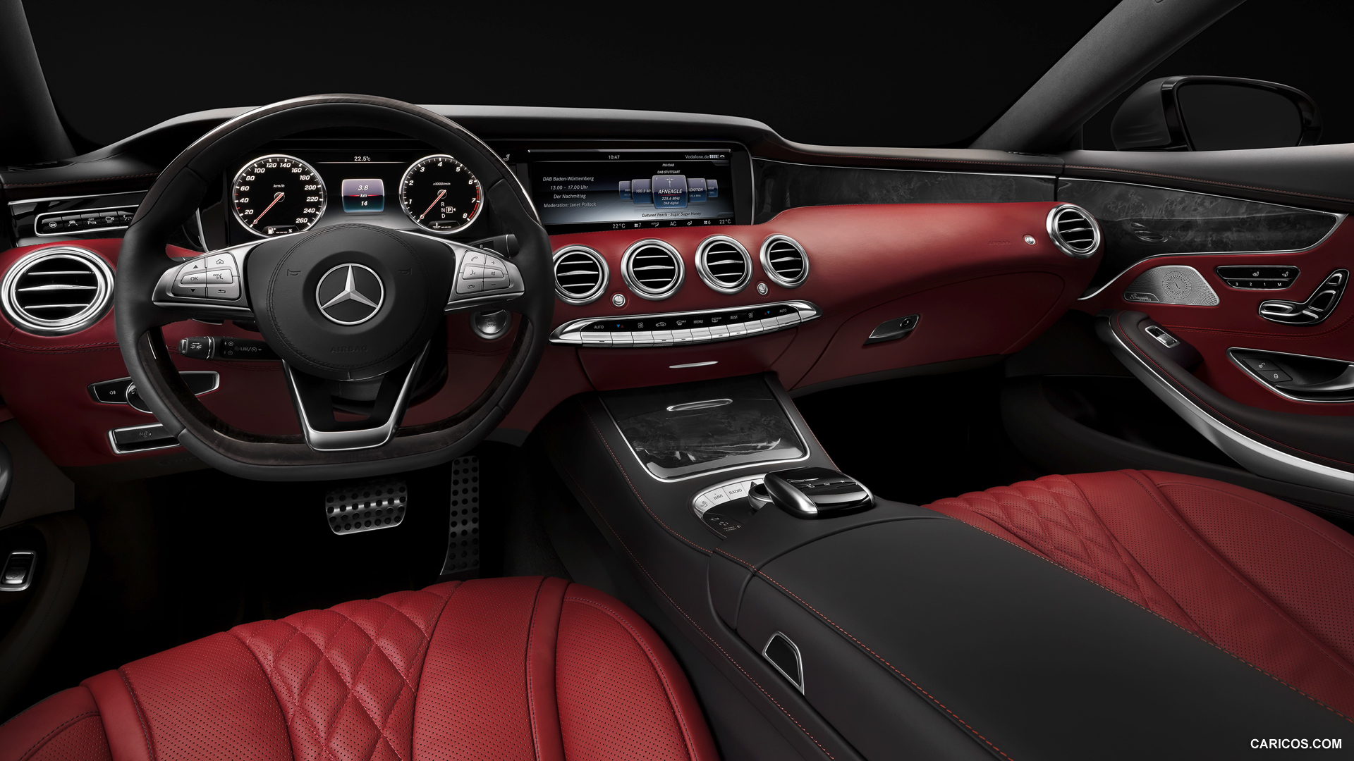 2015 Mercedes Benz S Class S500 4matic Coupe Interior Hd Wallpaper 57