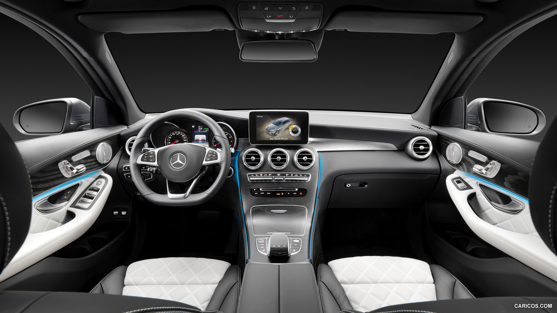 2016 Mercedes Benz Glc Class Interior Hd Wallpaper 32