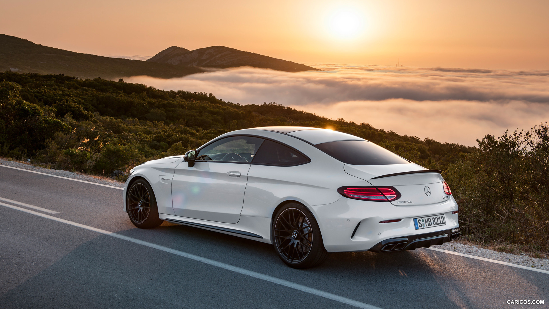 17 Mercedes Amg C63 Coupe Rear Hd Wallpaper 18