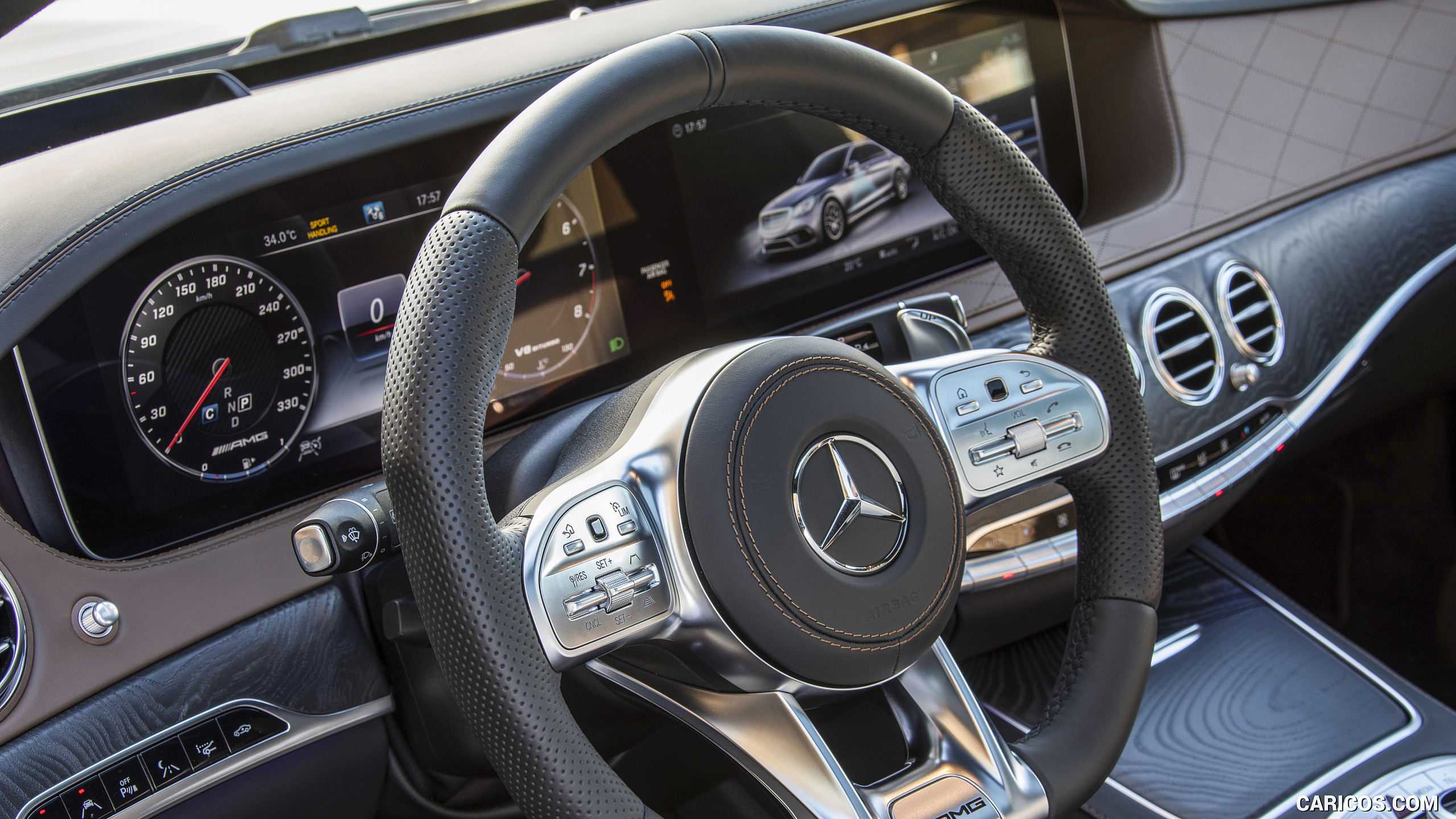2018 Mercedes Amg S63 4matic Color Designo Allanite Grey