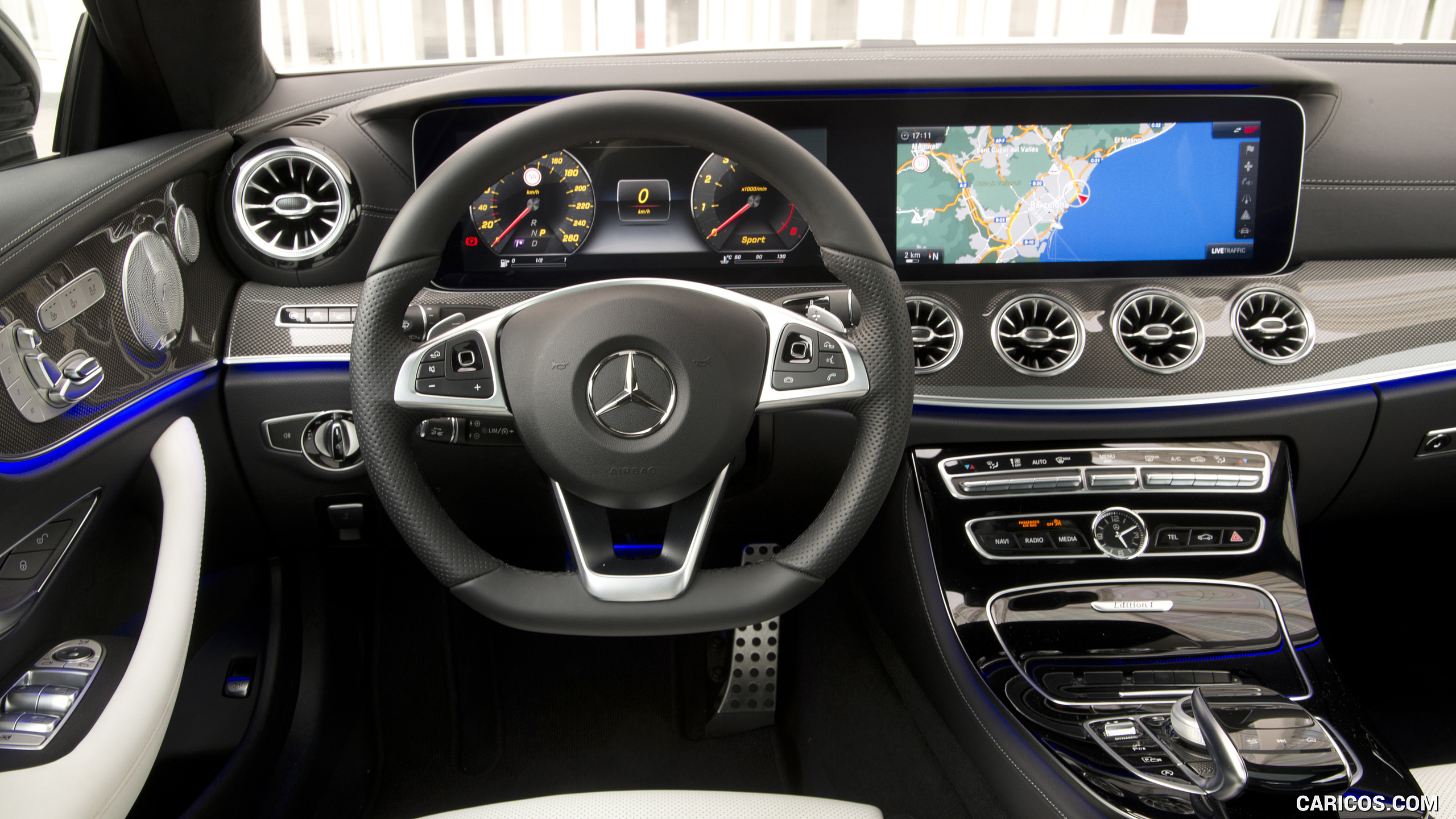 2018 Mercedes Benz E400 Coupe 4matic Interior Cockpit