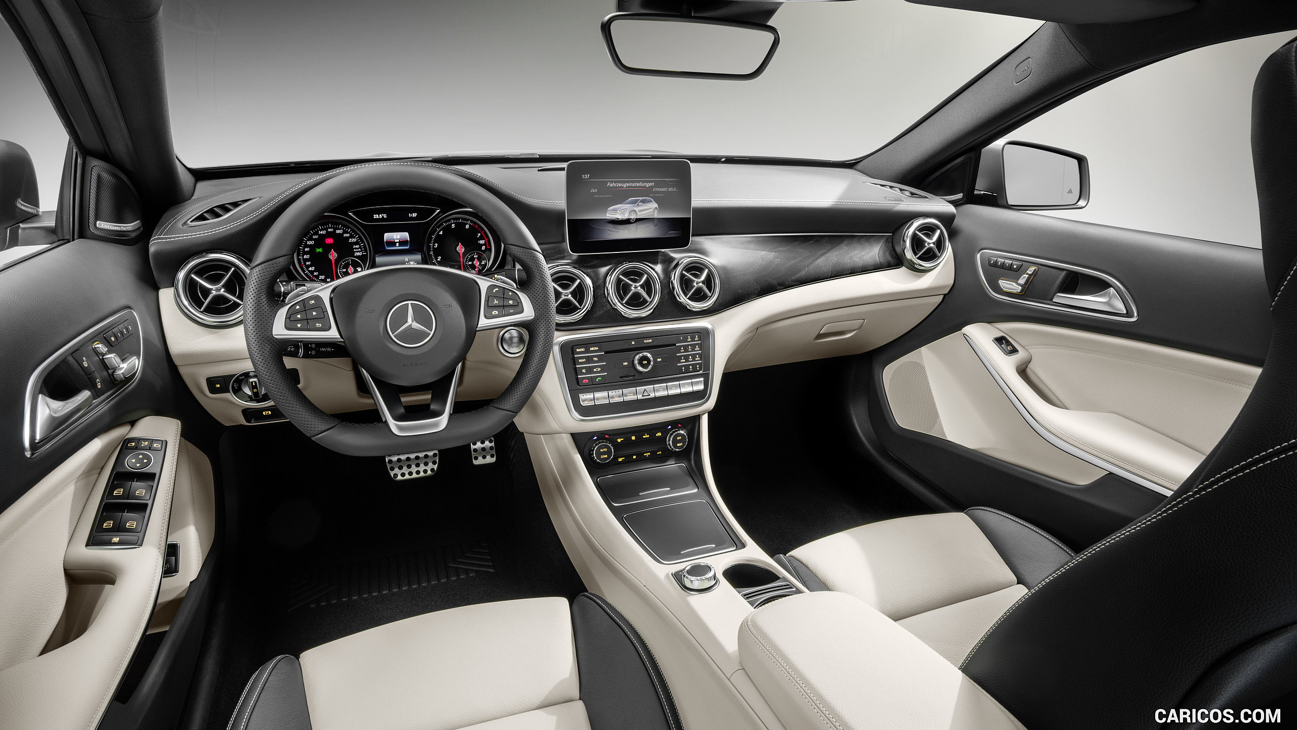 2018 Mercedes Benz Gla 250 4matic Amg Line Interior Cockpit Hd Wallpaper 33