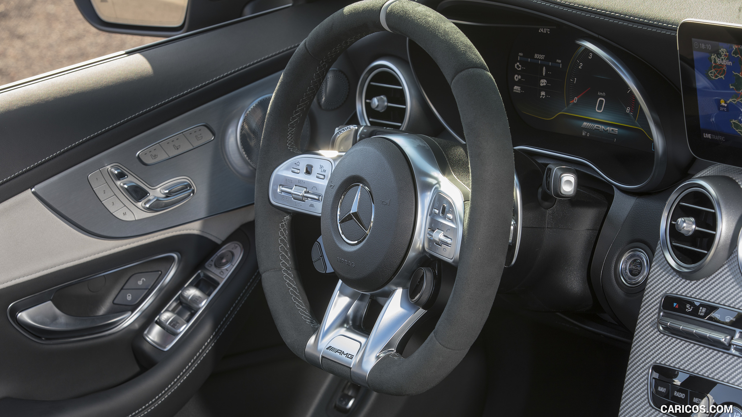 2019 Mercedes Amg C 63 S Cabrio Interior Detail Hd
