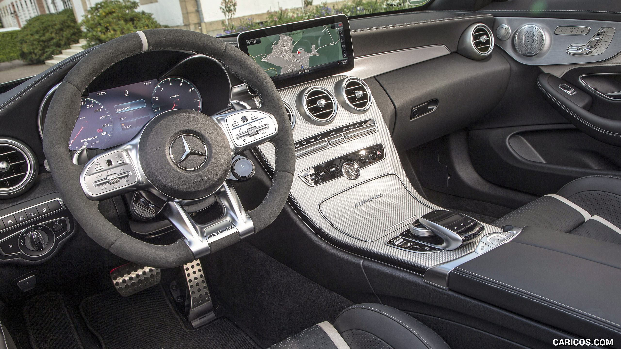 2019 Mercedes Amg C 63 S Cabrio Interior Detail Hd